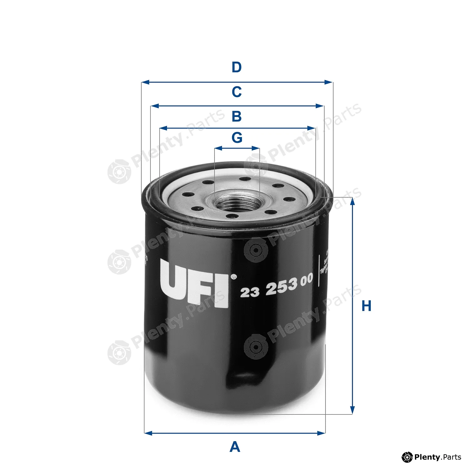 UFI 23.253.00 — Oil Filter