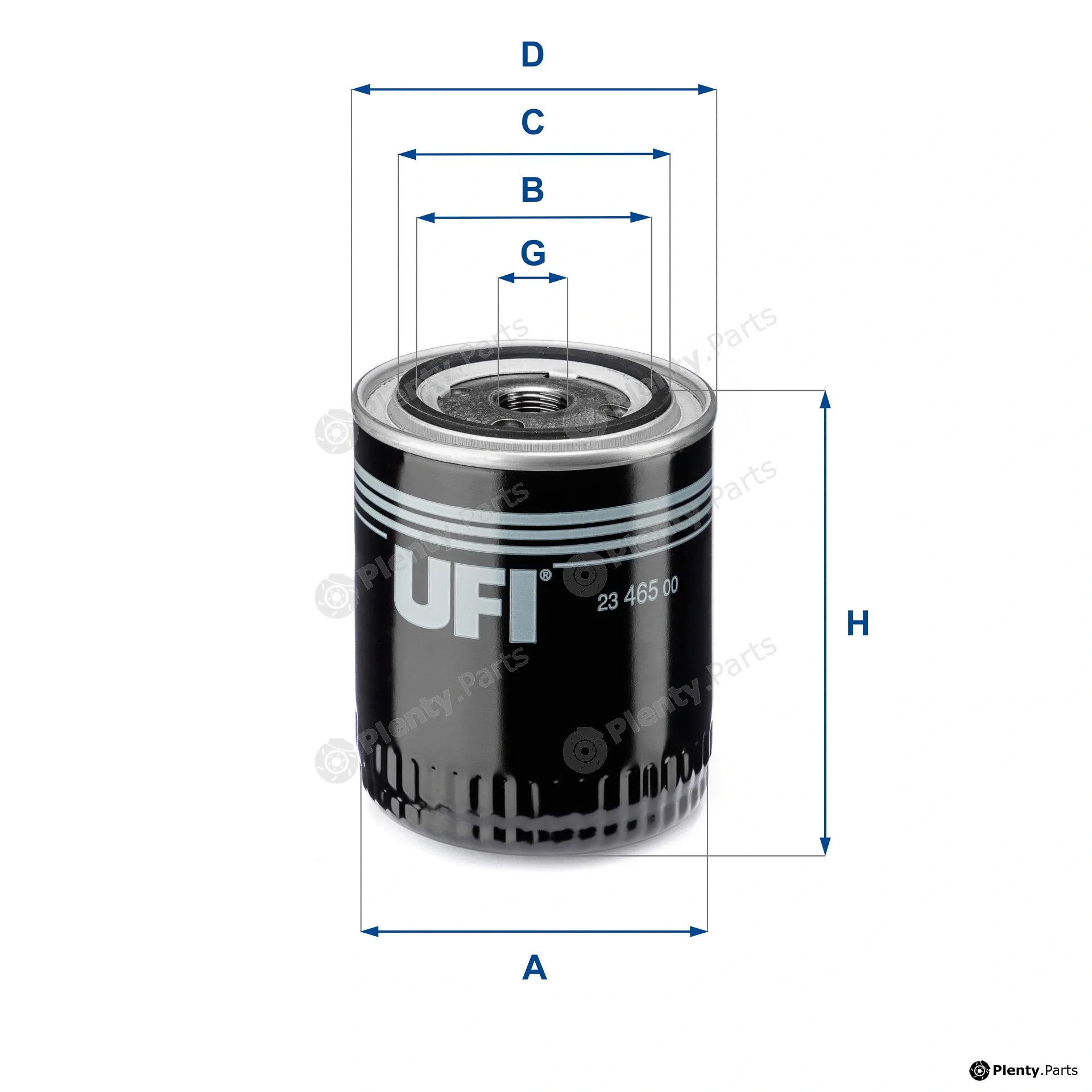 UFI 23.465.00 — Oil Filter