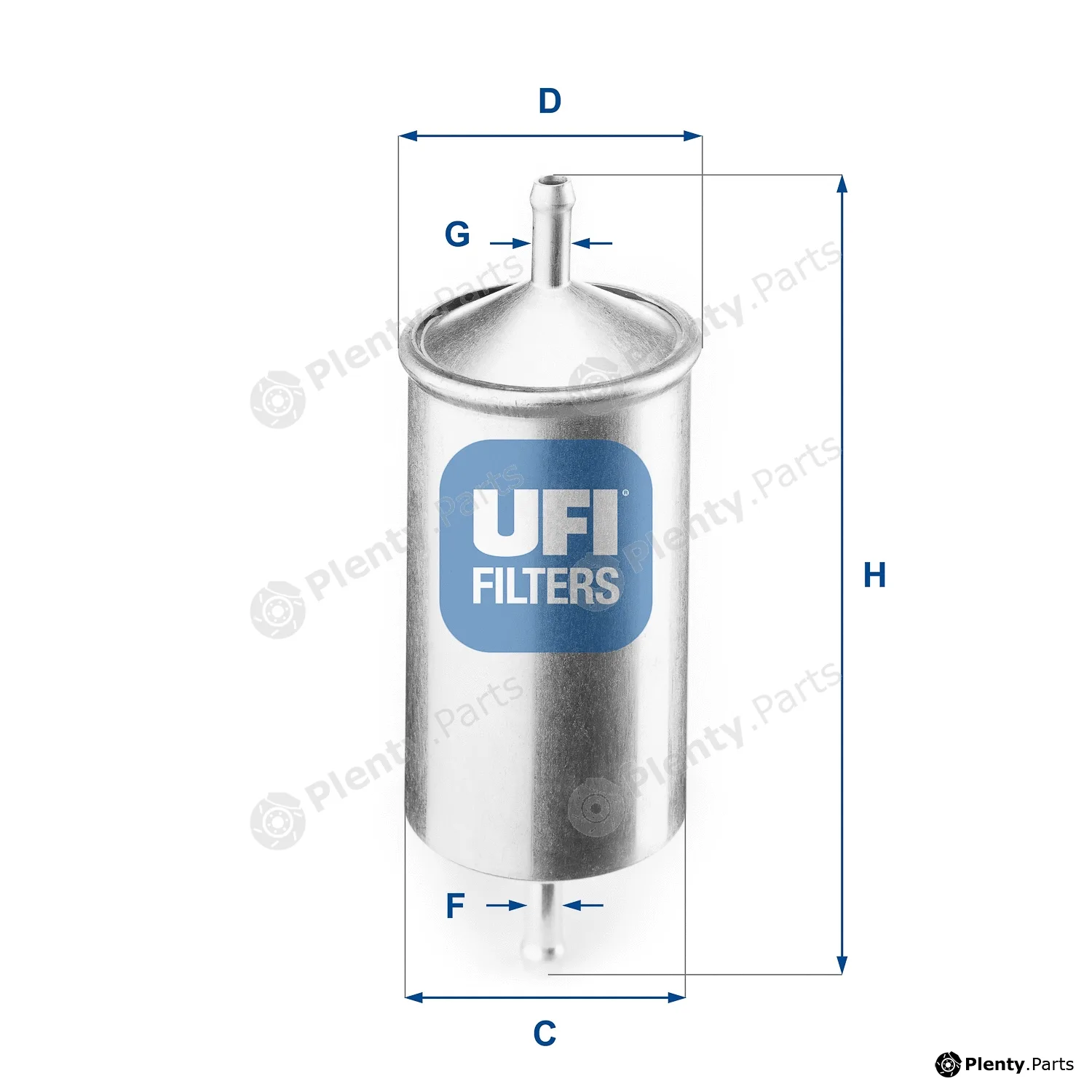 UFI 31.501.00 — Fuel Filter