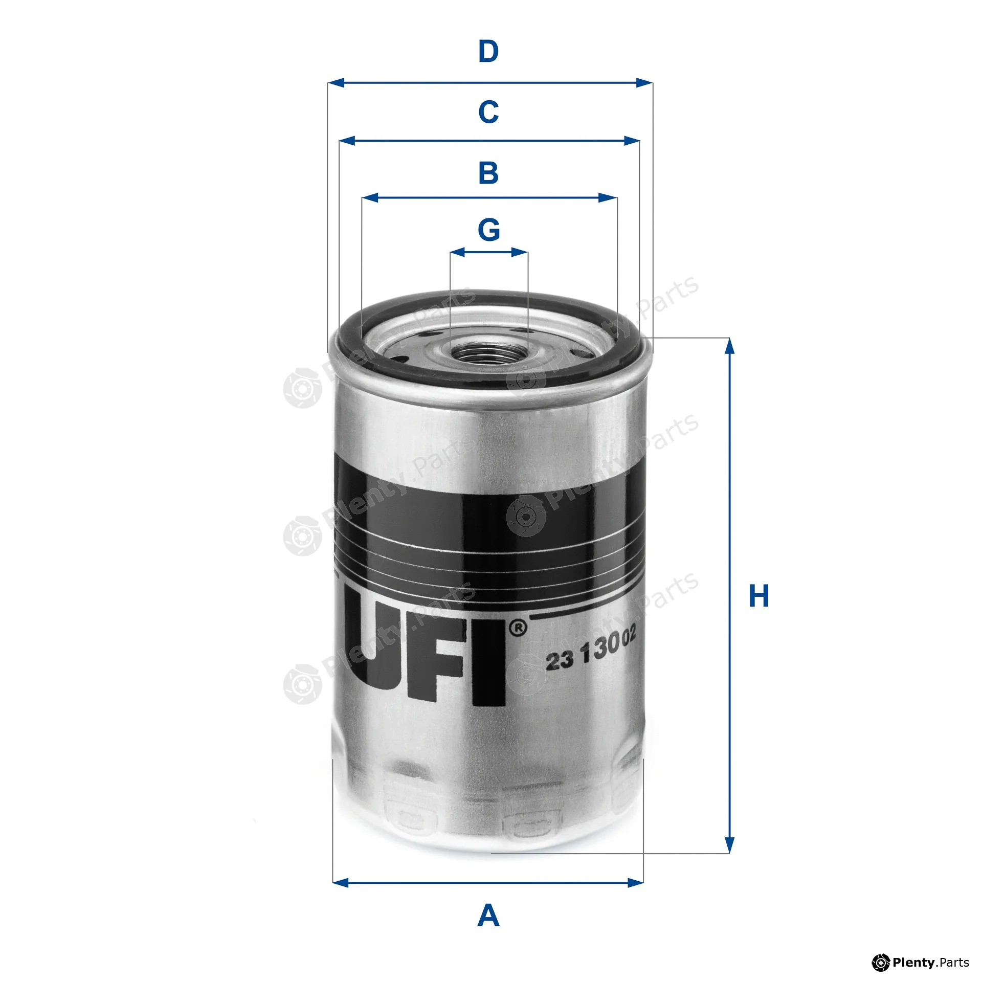 UFI 23.130.02 — Oil Filter