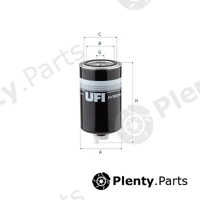UFI 24.503.00 — Fuel Filter