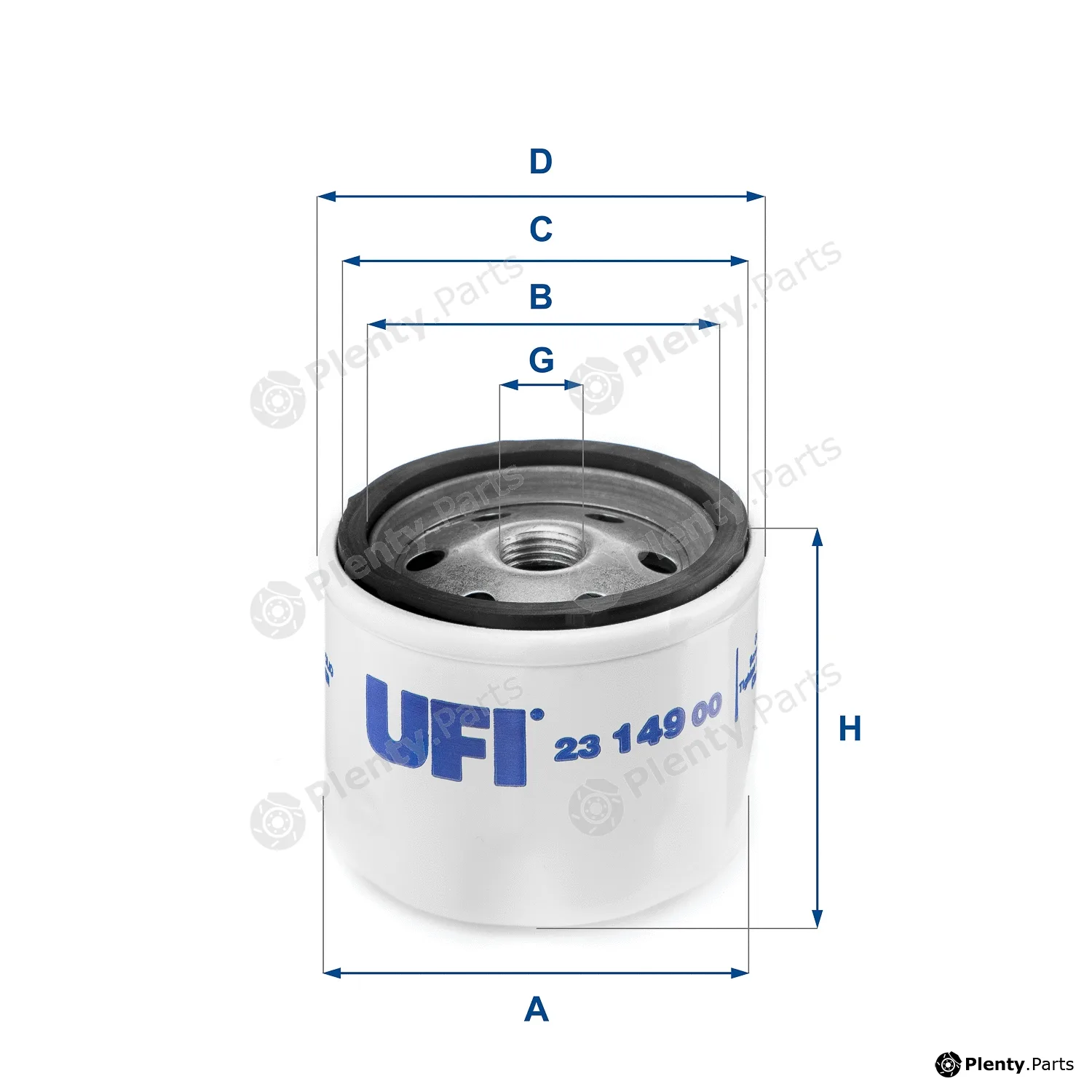UFI 23.149.00 — Oil Filter