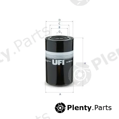 UFI 24.257.00 — Fuel Filter