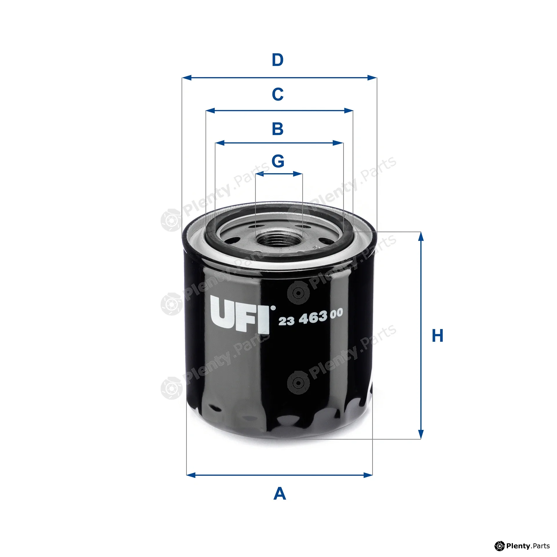 UFI 23.463.00 — Oil Filter