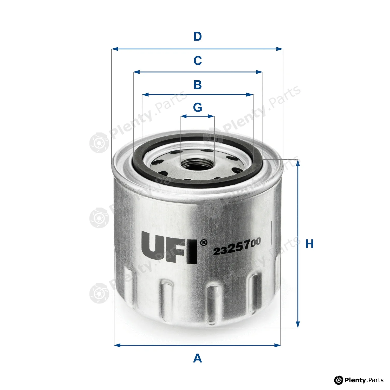 UFI 23.257.00 — Oil Filter