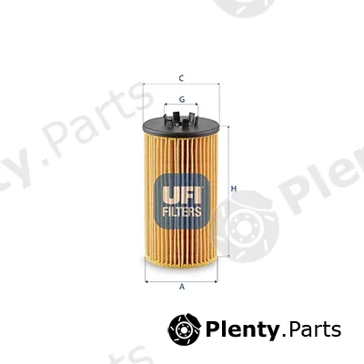 UFI 25.257.00 — Oil Filter
