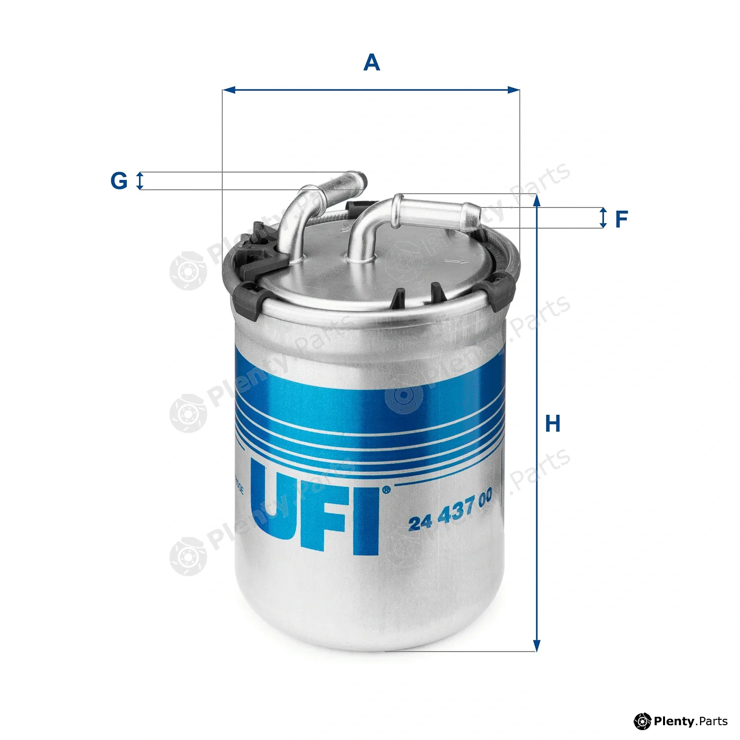 UFI 24.437.00 — Fuel Filter