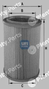 UFI 27.074.00 — Air Filter
