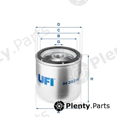 UFI 24.352.00 — Fuel Filter