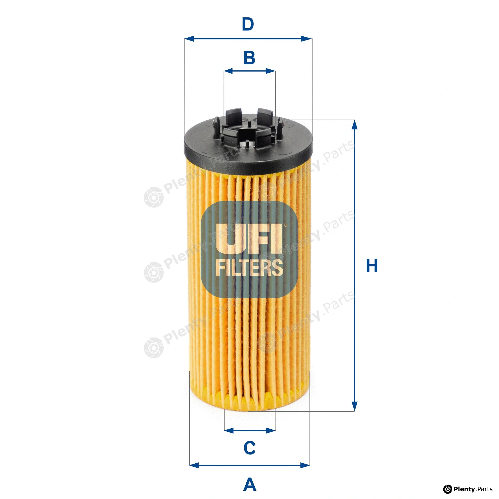 UFI 25.211.00 — Oil Filter