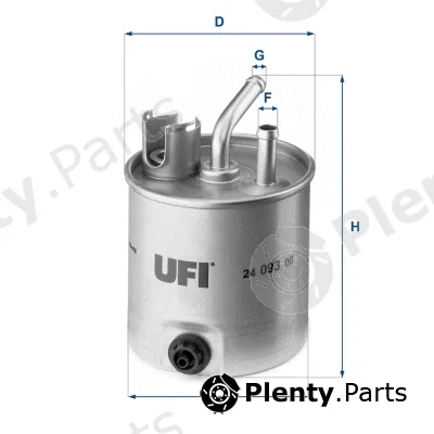 UFI 24.093.00 — Fuel Filter