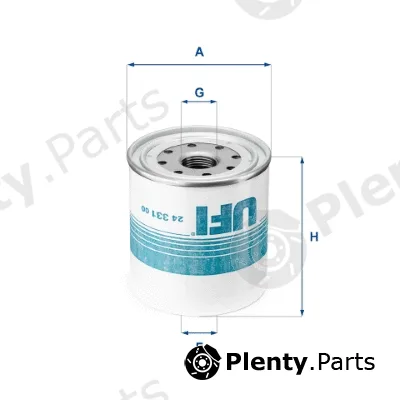 UFI 24.331.00 — Fuel Filter