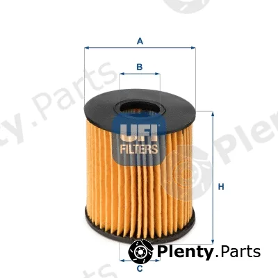 UFI 25.060.00 — Oil Filter