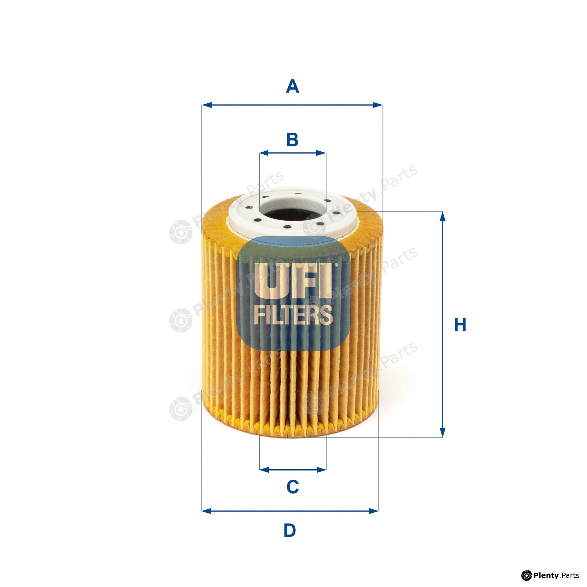 UFI 25.216.00 — Oil Filter