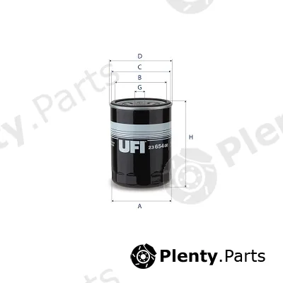 UFI 23.654.00 — Oil Filter