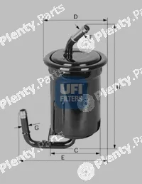 UFI 31.519.00 — Fuel Filter