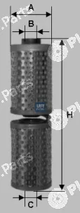 UFI 25.526.00 — Oil Filter