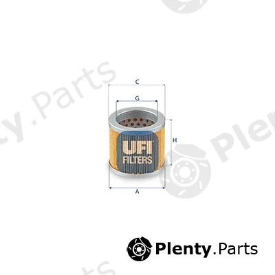 UFI 25.673.00 — Filter, operating hydraulics