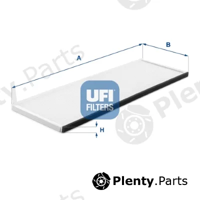 UFI 53.447.00 — Filter, cabin air