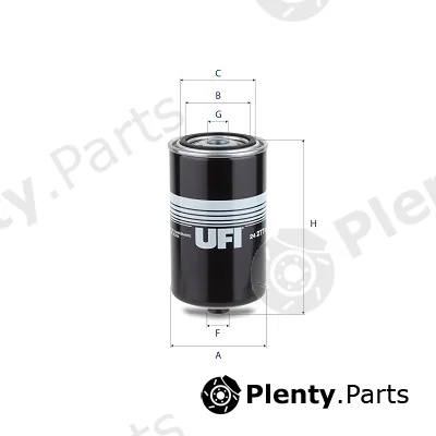 UFI 24.277.00 — Fuel Filter