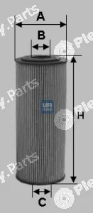 UFI 25.099.00 — Oil Filter