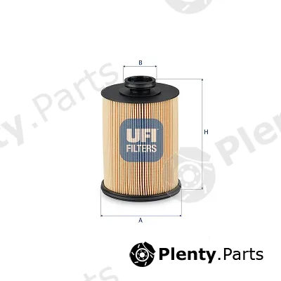 UFI 26.198.00 — Fuel Filter