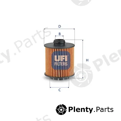 UFI 25.288.00 — Oil Filter