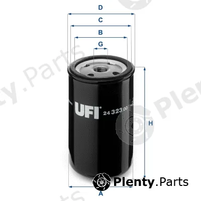 UFI 24.323.00 — Fuel Filter