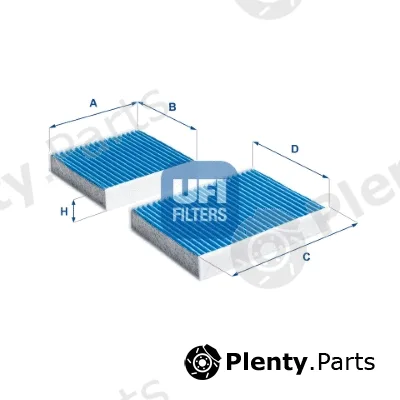 UFI 34.164.00 — Filter, cabin air