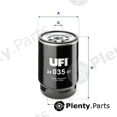 UFI 24.035.01 — Fuel Filter