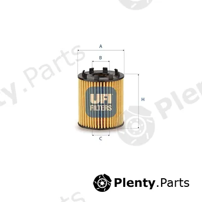 UFI 25.258.00 — Oil Filter