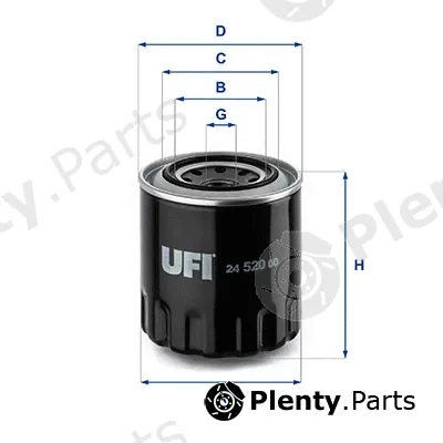 UFI 24.520.00 — Fuel Filter
