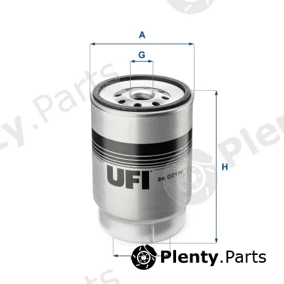 UFI 24.021.00 — Fuel Filter