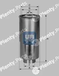 UFI 24.380.00 — Fuel Filter