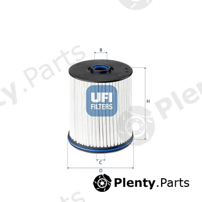 UFI 26.E2X.02 — Fuel Filter