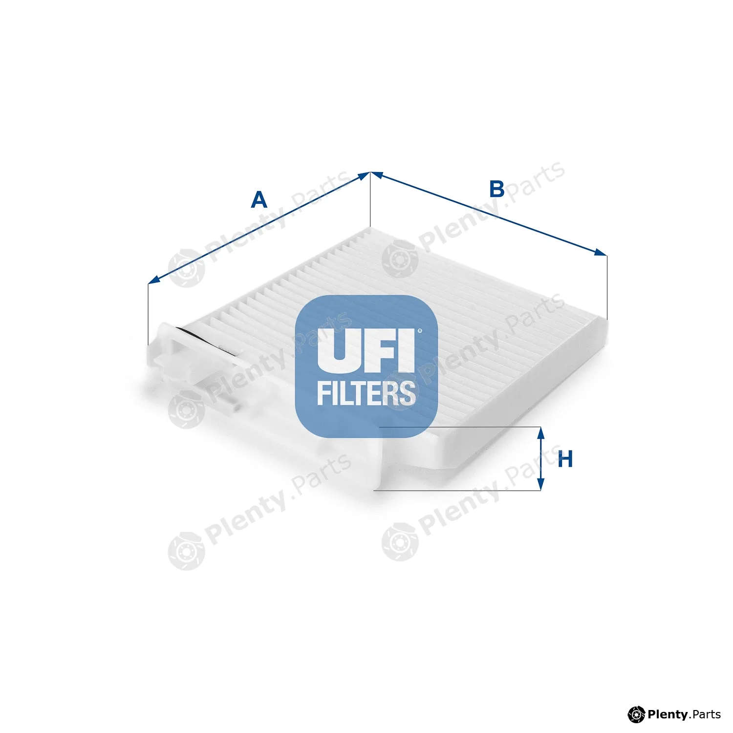 UFI 53.104.00 — Filter, cabin air