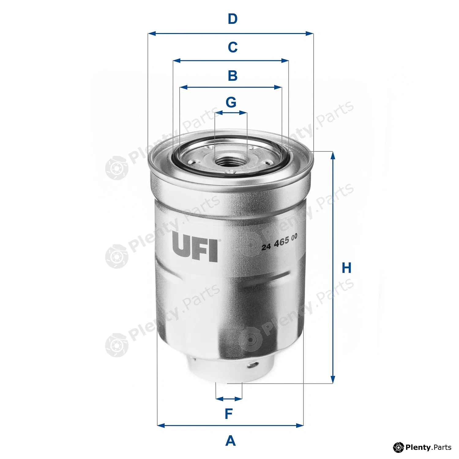 UFI 24.465.00 — Fuel Filter