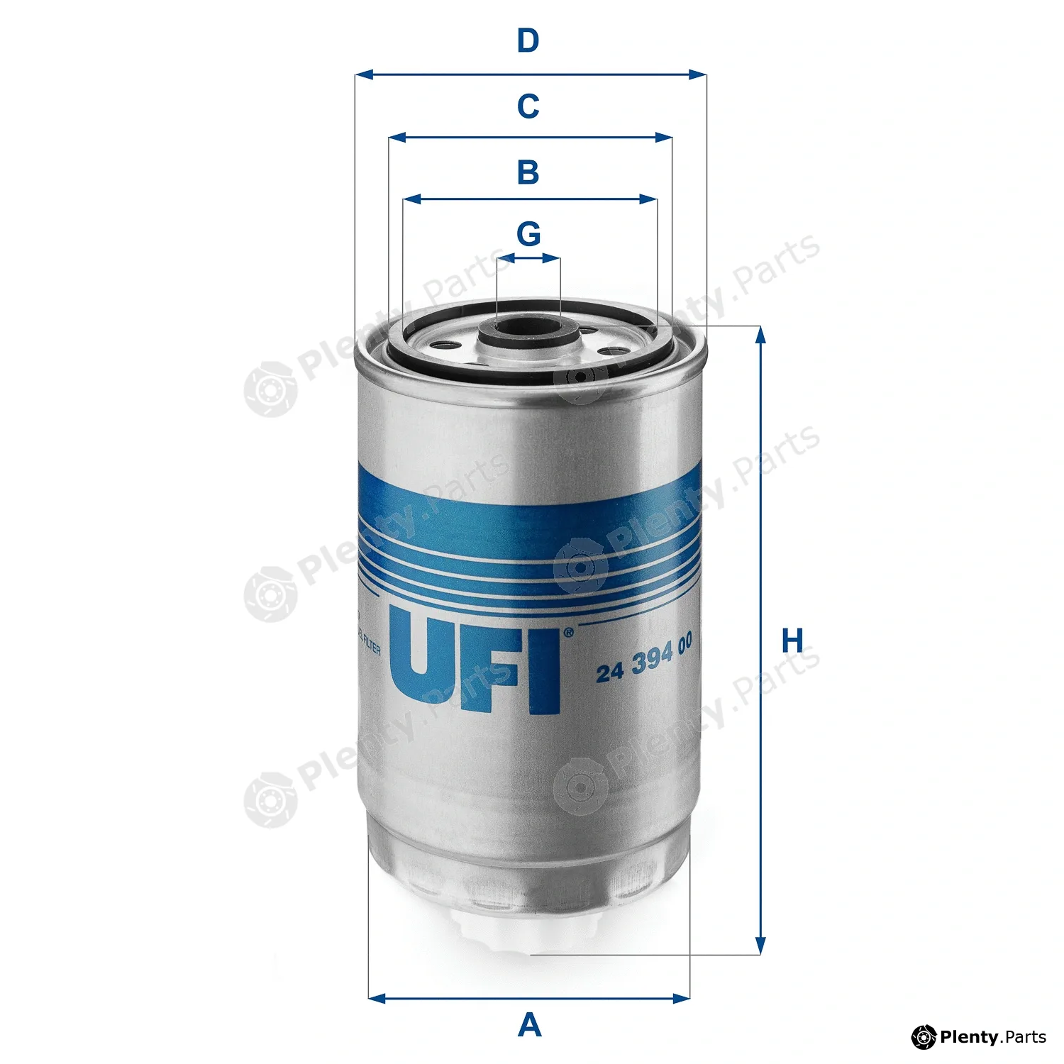 UFI 24.394.00 — Fuel Filter
