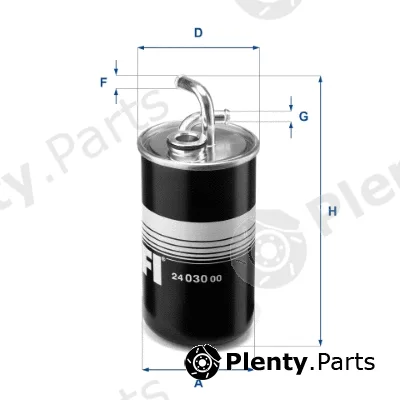 UFI 24.030.00 — Fuel Filter