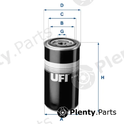UFI 24.480.00 — Fuel Filter