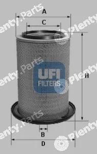 UFI 27.A24.00 — Air Filter