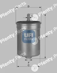 UFI 31.570.00 — Fuel Filter