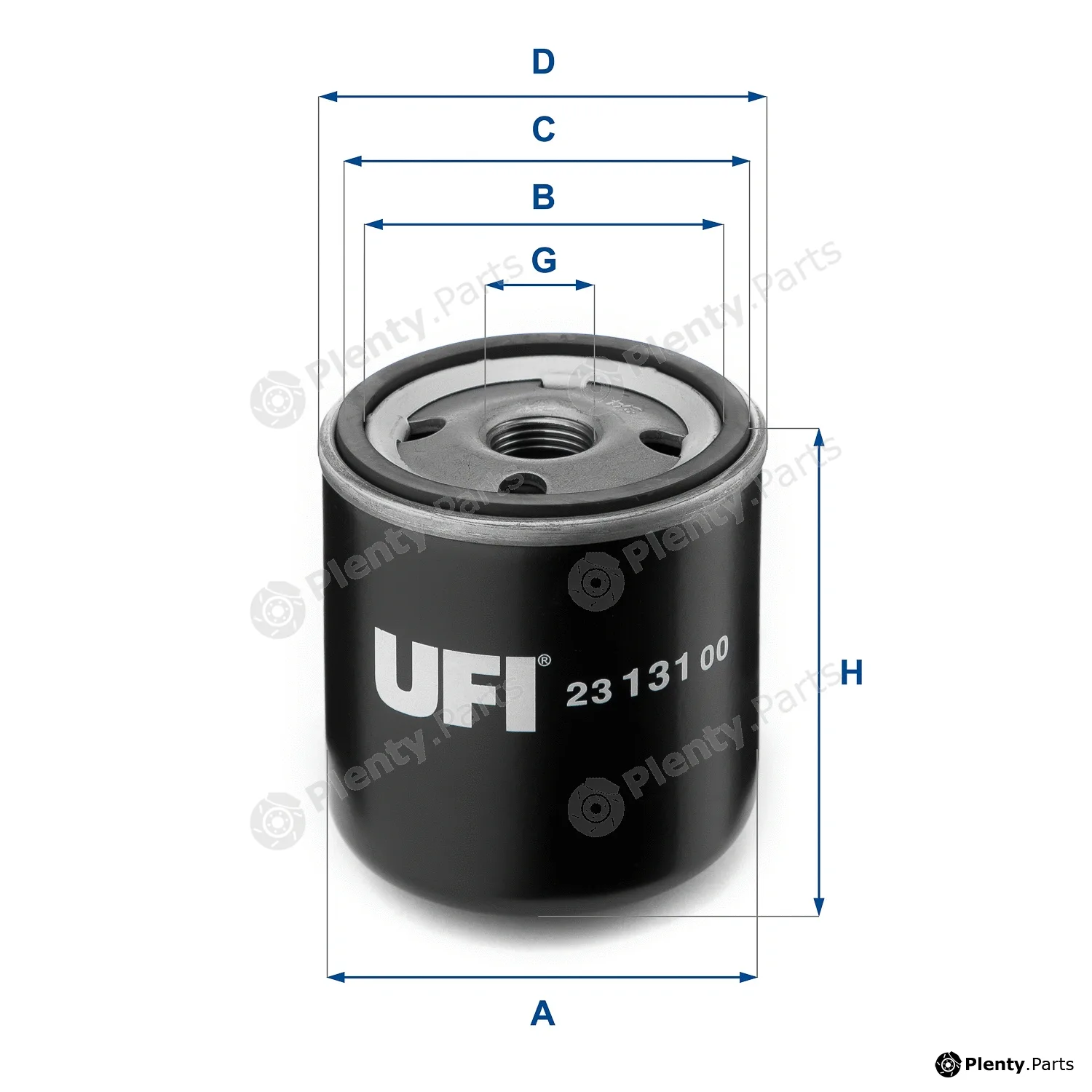 UFI 23.131.00 — Oil Filter