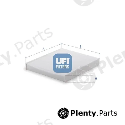 UFI 53.540.00 — Filter, cabin air