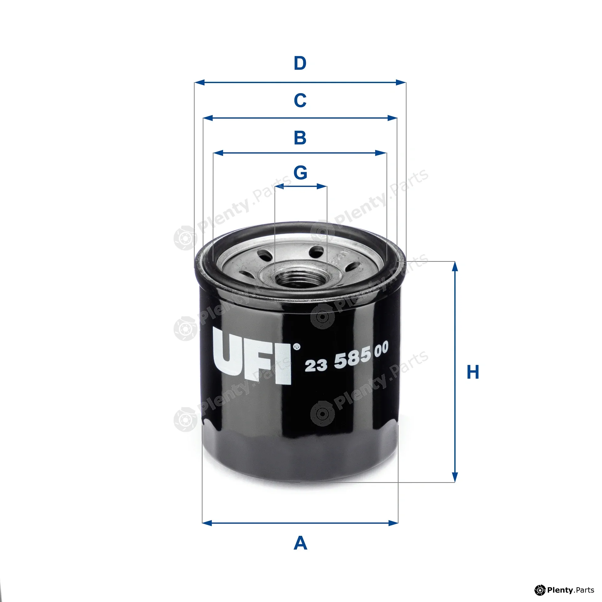 UFI 23.585.00 — Oil Filter
