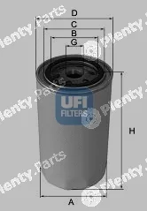 UFI 24.314.00 — Fuel Filter