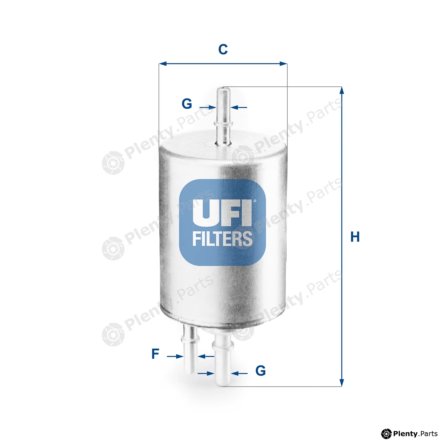 UFI 31.831.00 — Fuel Filter