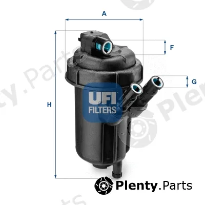 UFI 55.116.00 — Fuel Filter