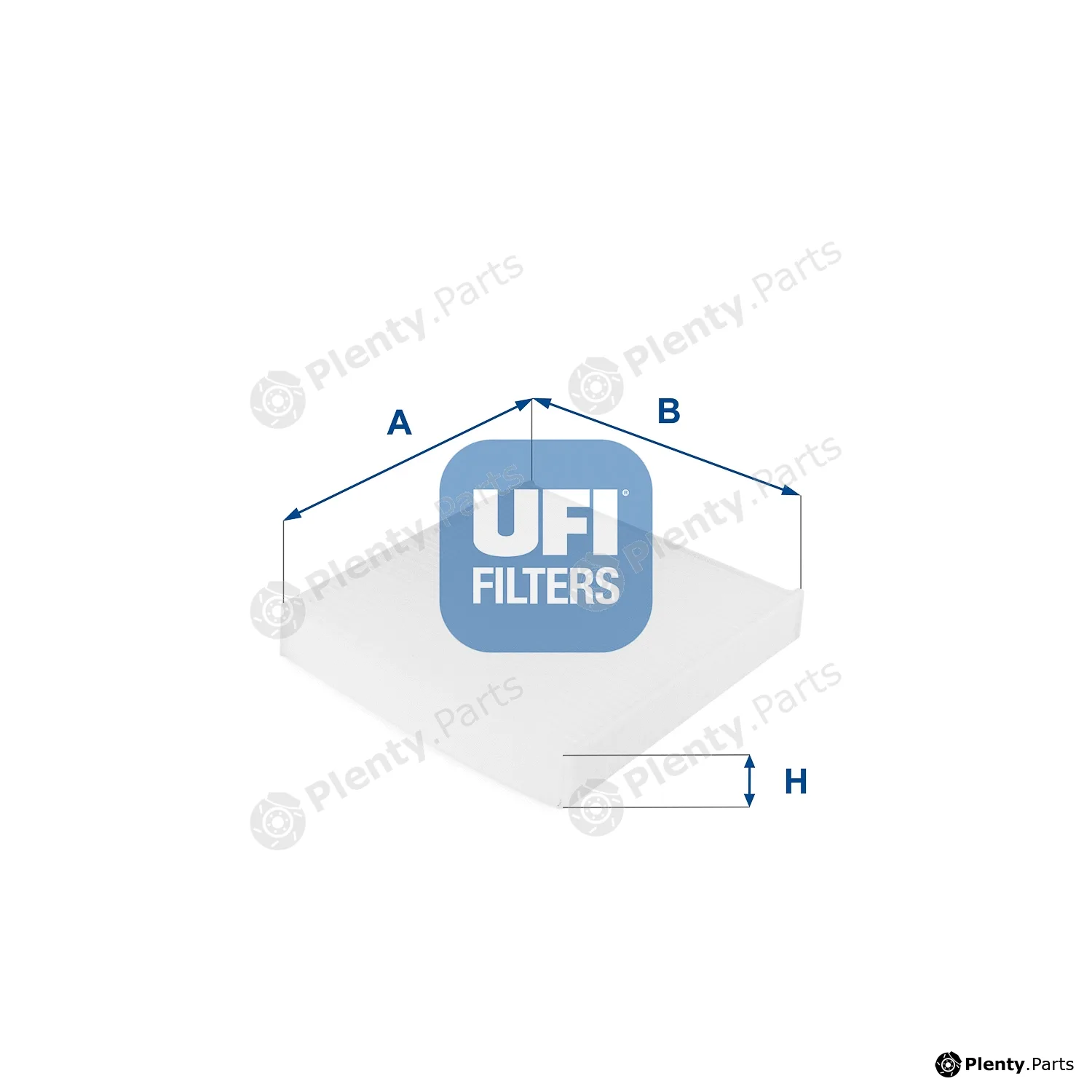UFI 53.210.00 — Filter, cabin air