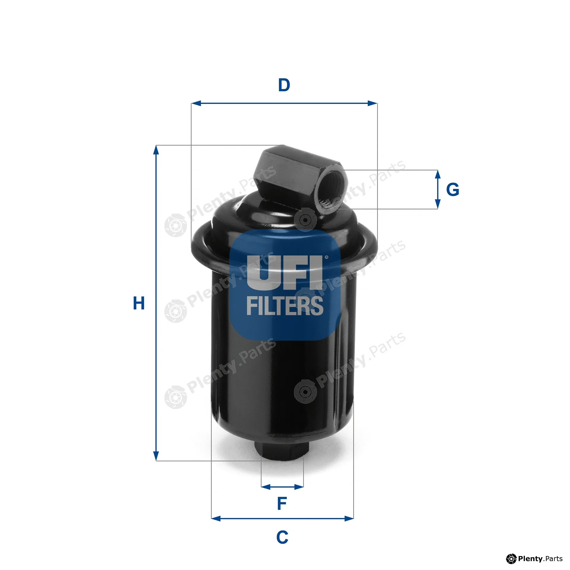 UFI 31.749.00 — Fuel Filter